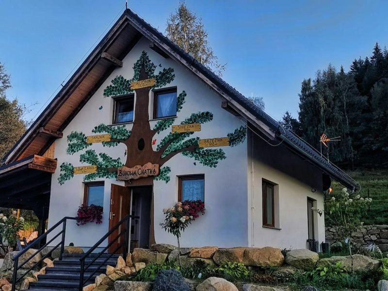 Bukowa Chatka Bukowiec  Экстерьер фото